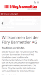 Mobile Screenshot of foery-barmettler.ch
